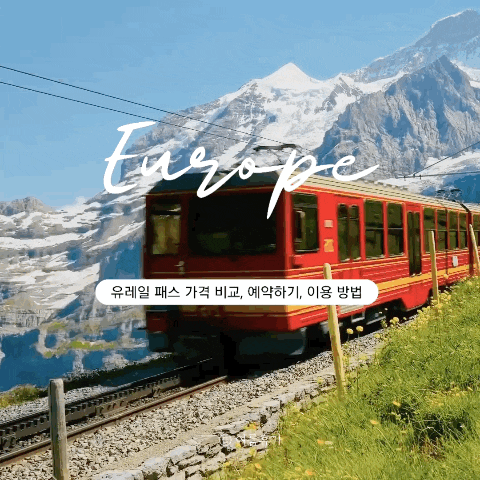  2025 글로벌 유레일 패스 최신 정보! 가격 비교·예약 방법·추천 루트까지·티켓 등록 방법