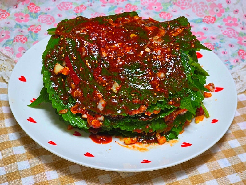 깻잎김치 만드는법 깻잎김치 반찬 양념장 바라깻잎지 요리 레시피