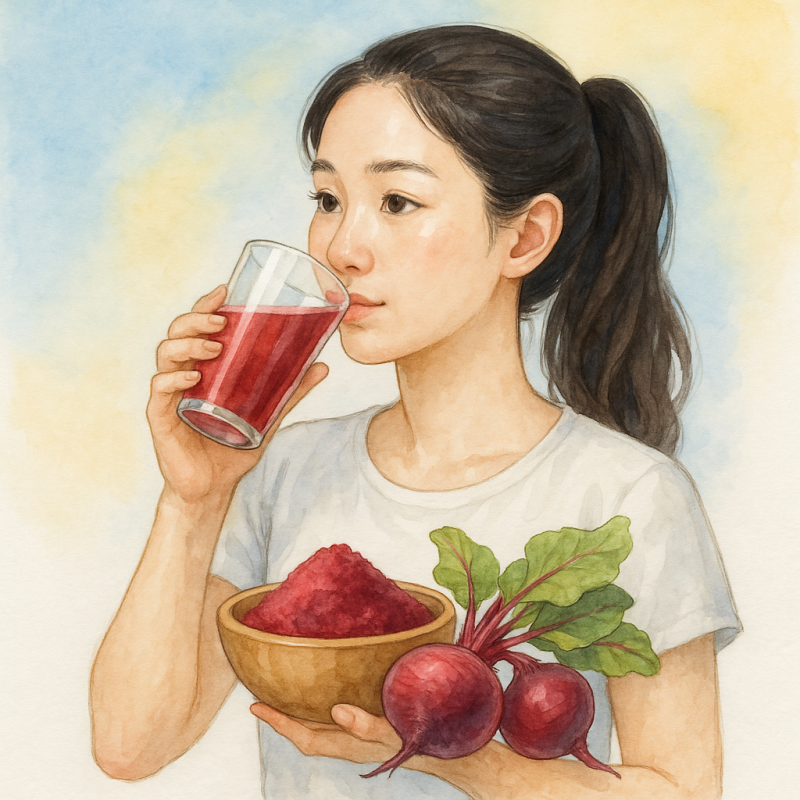레드 비트 분말 효능과 부작용, 먹는 방법은?