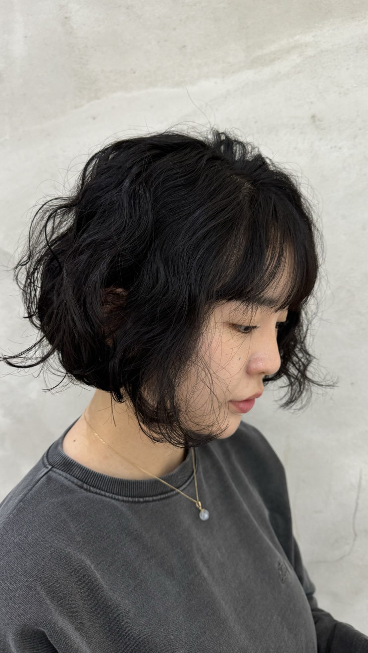  인천 단발펌 히피펌 잘하는 미용실 알팀헤어 용현점