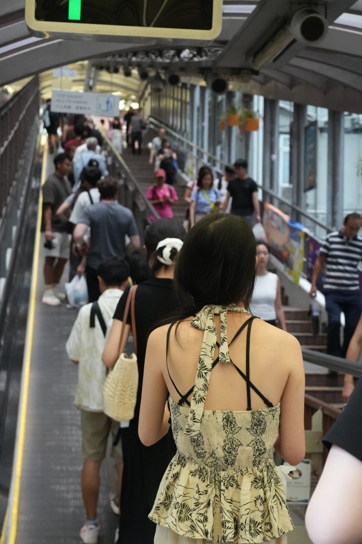  홍콩 자유여행 센트럴 가볼만한곳 미드레벨에스컬레이터 5곳