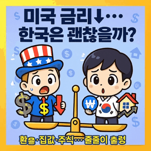 미국 금리 인하, 한국 경제엔 어떤 파장이 올까? 투자자가 챙겨야 할 포인트