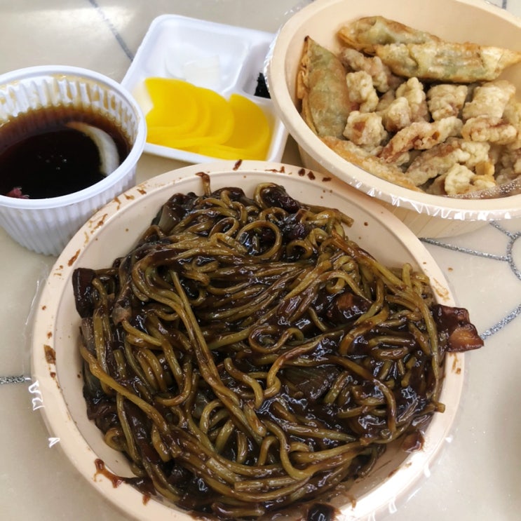  송도 중국집 배달 짜장면 탕수육 맛집 안동장