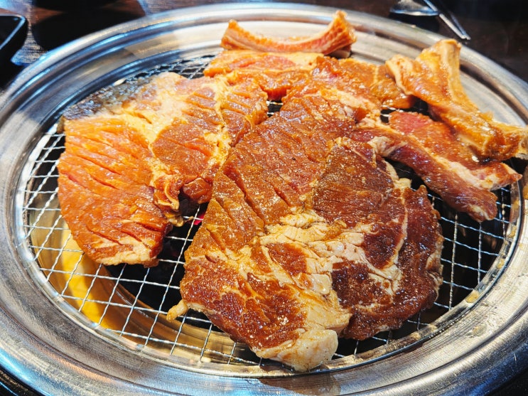 상동 갈비집 맛집 회식장소, 상동역 고기집 "수원왕갈비 1호점"