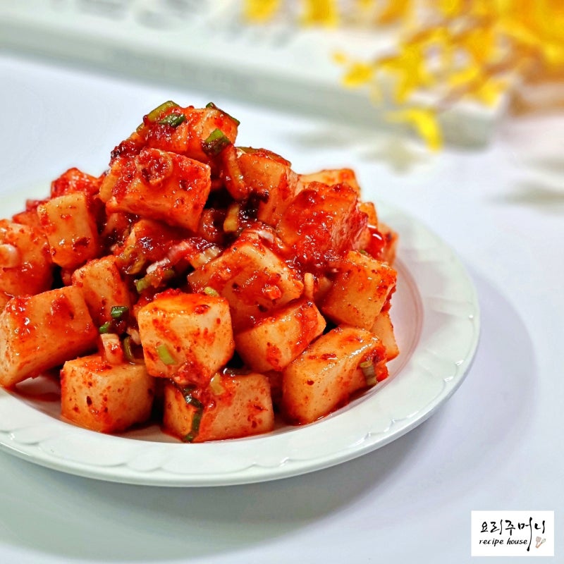 가을 깍두기 담그는법 설렁탕집 깍두기 맛있게 담그기
