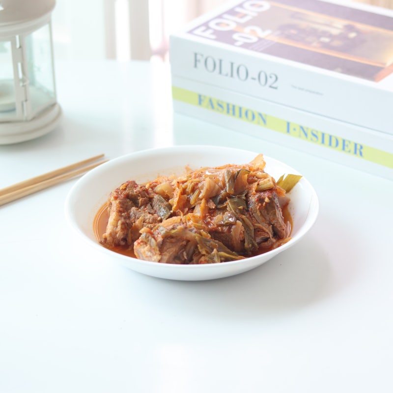 앞다리살 돼지고기 김치찜레시피 묵은지 압력솥 김치찜