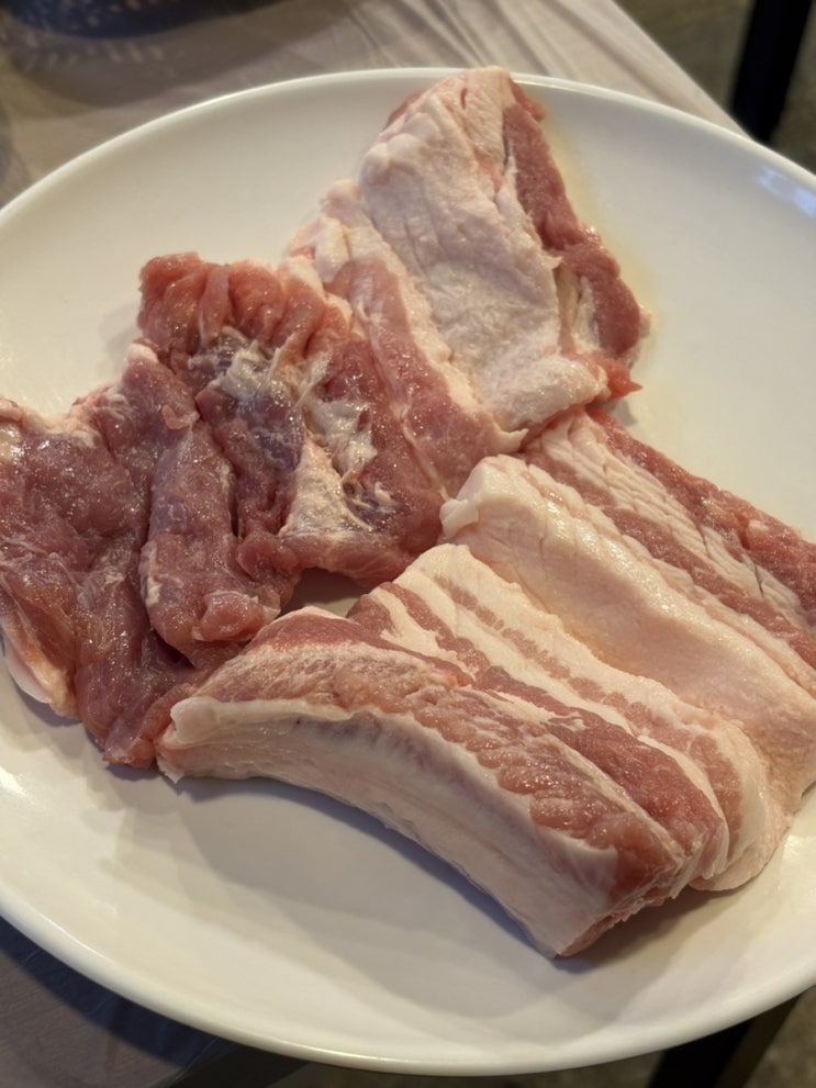  포항 남구 문덕돼지갈비 해병대 맛집 사장님댁참숯불구이