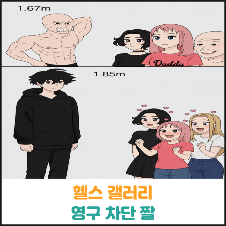  헬스 갤러리 영구 차단 짤