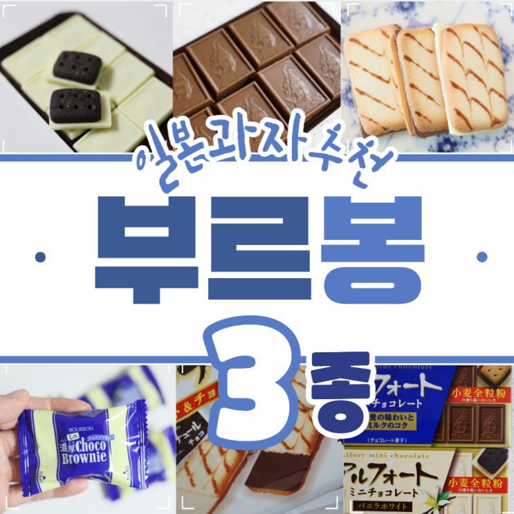  일본과자추천 : 부르봉 알포트 브란츄르 브라우니