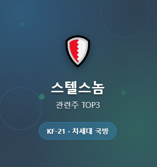  스텔스 기술 관련주 · 대장주 TOP5 : 차세대 국방산업의 투자 수혜 기회 ️