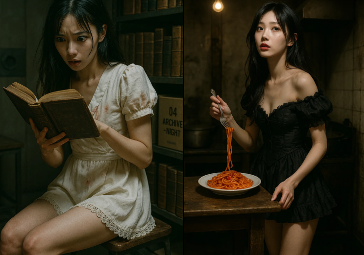  심야 기록보관소 4호실 나폴리탄 괴담