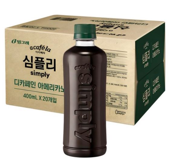  최화정도 인정한 무카페인 커피 – 아카페라 심플리 디카페인 아메리카노 무라벨, 홍진경도 맛보고 선택한 이유
