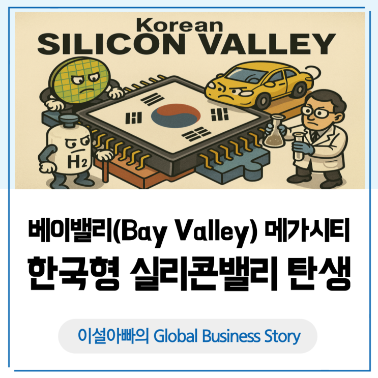  베이밸리 메가시티: 충남·경기 초광역 한국형 실리콘밸리의 탄생