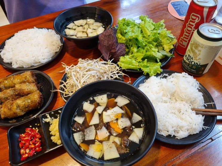  나트랑로컬맛집 분짜하노이 가성비 리얼 현지맛집