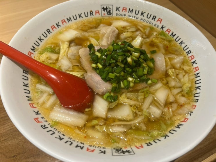  오사카 간사이공항 맛집 Tasty Street 카무쿠라 라멘