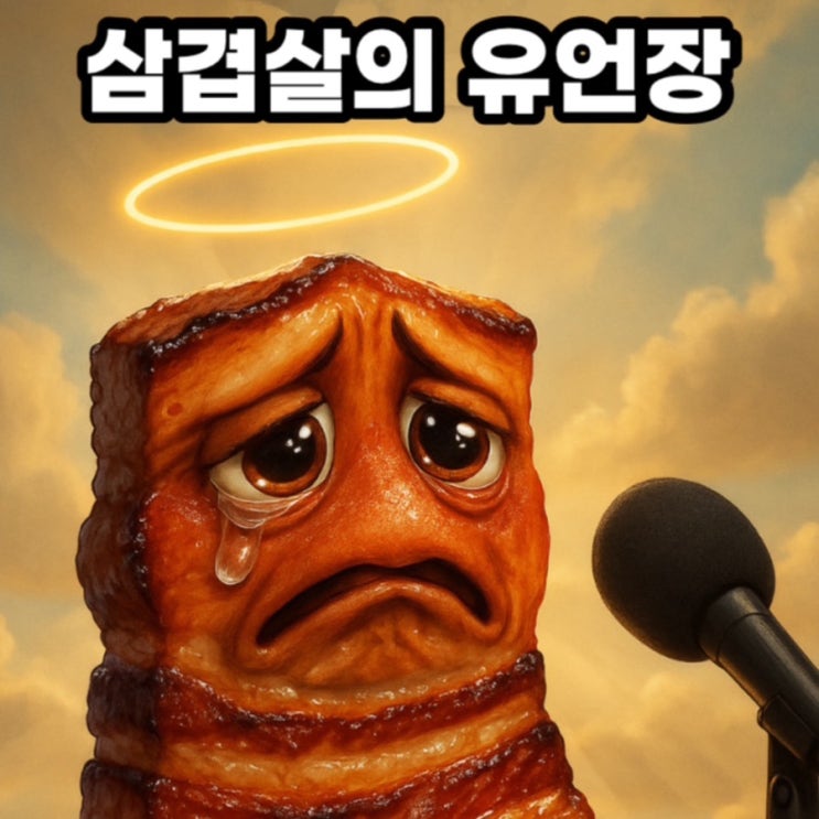  삼겹살이 사람에게 보내는 유언