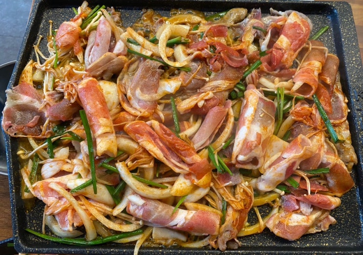  [천안 쌍용동 맛집] 푸짐한 양의 고기 산더미 오리불고기! '태산정 천안점'