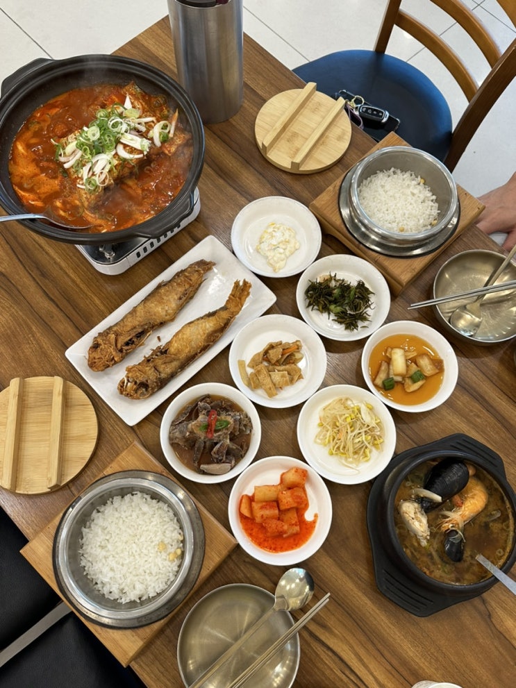  제주 성산 맛집 갈치조림 해물뚝배기 맛있는 제주로운청해원