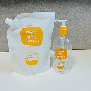 토루토루 깨끗한 샴푸앤바디워시 아기올인원워시
