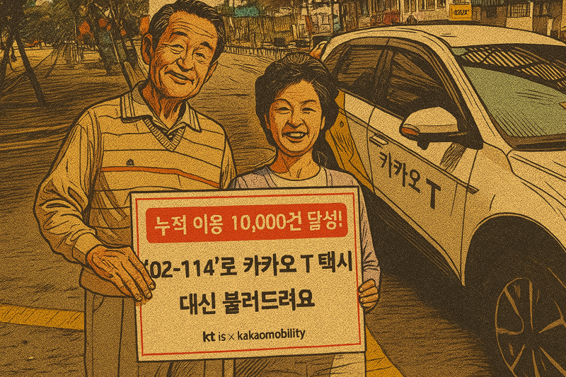 디지털 취약계층인 어르신들 필수 정보!!! / 114 카카오 택시 호출