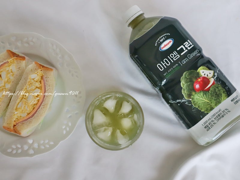 맛있는 착즙 주스 보넬드 아이엠 그린 주스