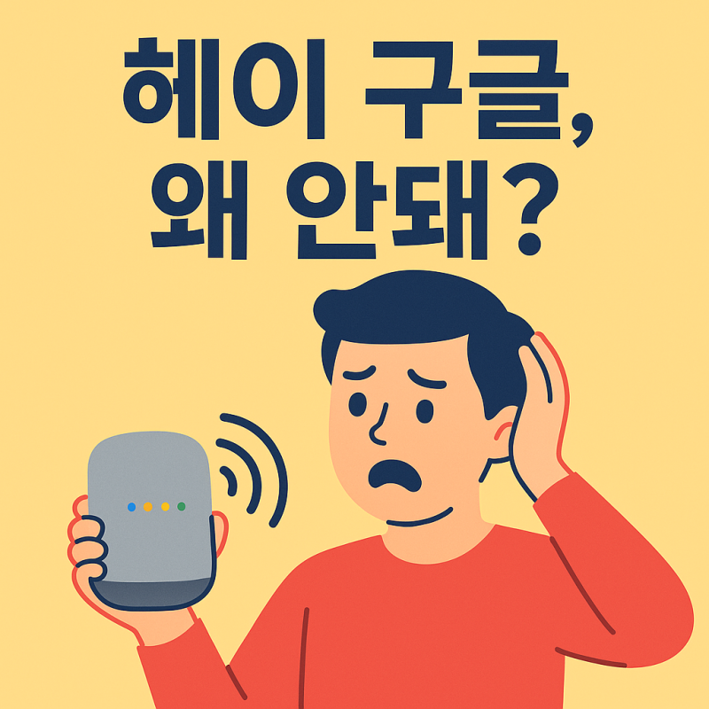 구글 홈/네스트, 'Hey Google' 호출이 안될 때 해결법