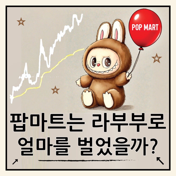  팝마트 라부부 얼마를 벌었을까? 5400억 매출의 비밀
