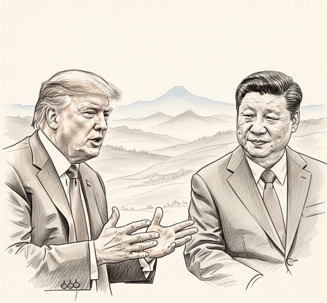 <b>트럼프</b> "<b>시진핑</b>과 한국 APEC 정상회의서 만나기로…내년초 <b>방중</b>"