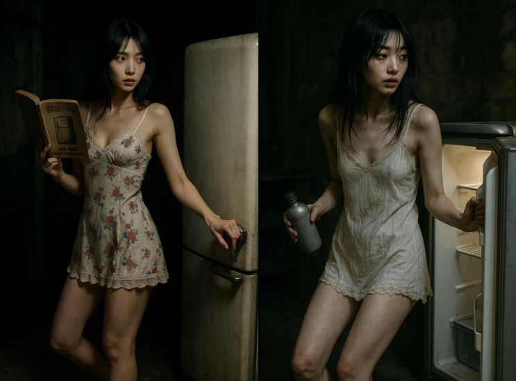  침묵하는 냉장고 NP-451 사용자 가이드북 나폴리탄 괴담