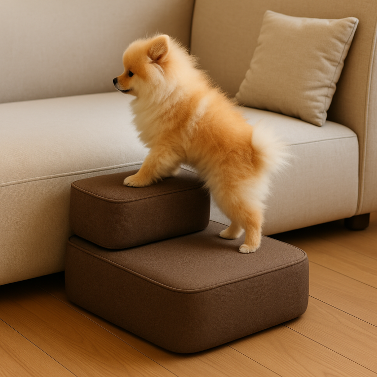  강아지도 계단이 필요해요? 알로소 펫스텝 이지클린 패브릭, 왜 집마다 하나씩 두는지 알려드릴게요