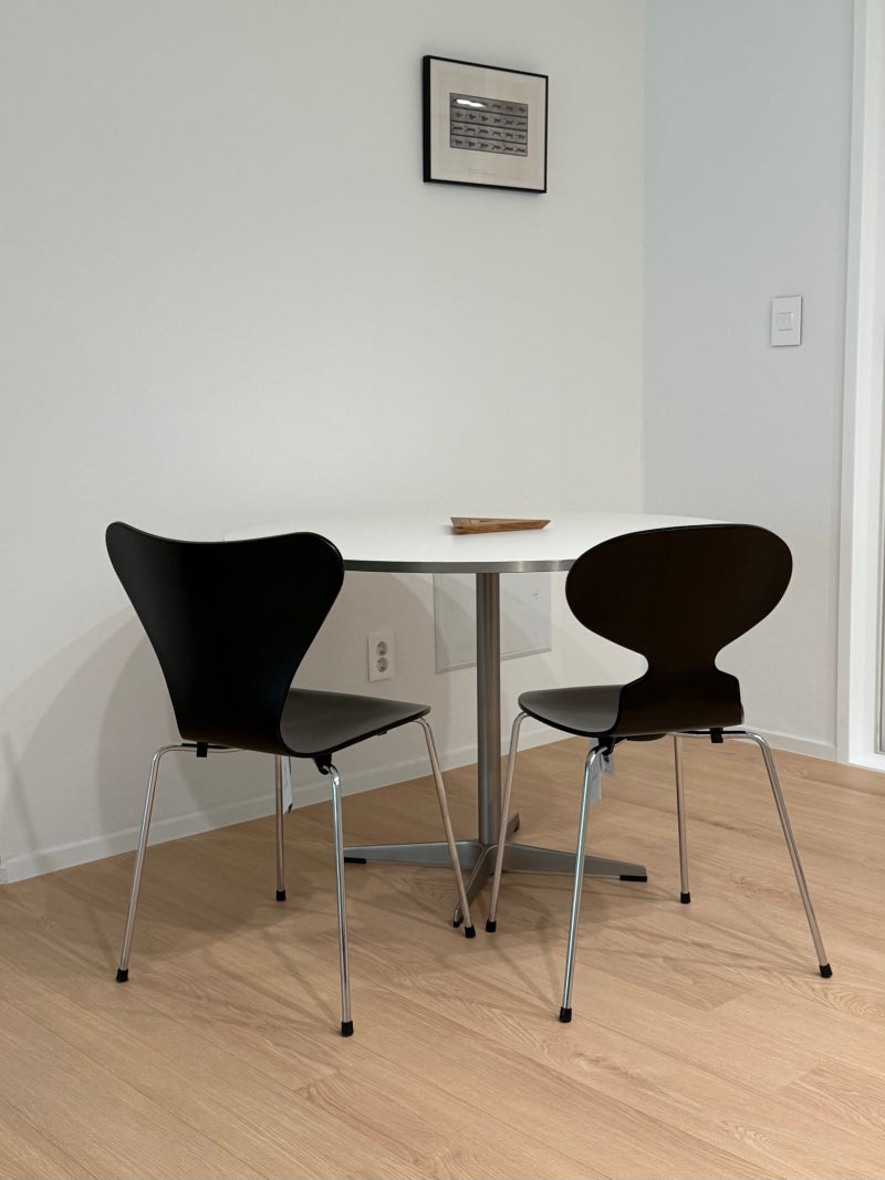 Fritz Hansen 프리츠한센 의자 구매 후기, 세븐 체어 앤트 체어 (색상 가격)