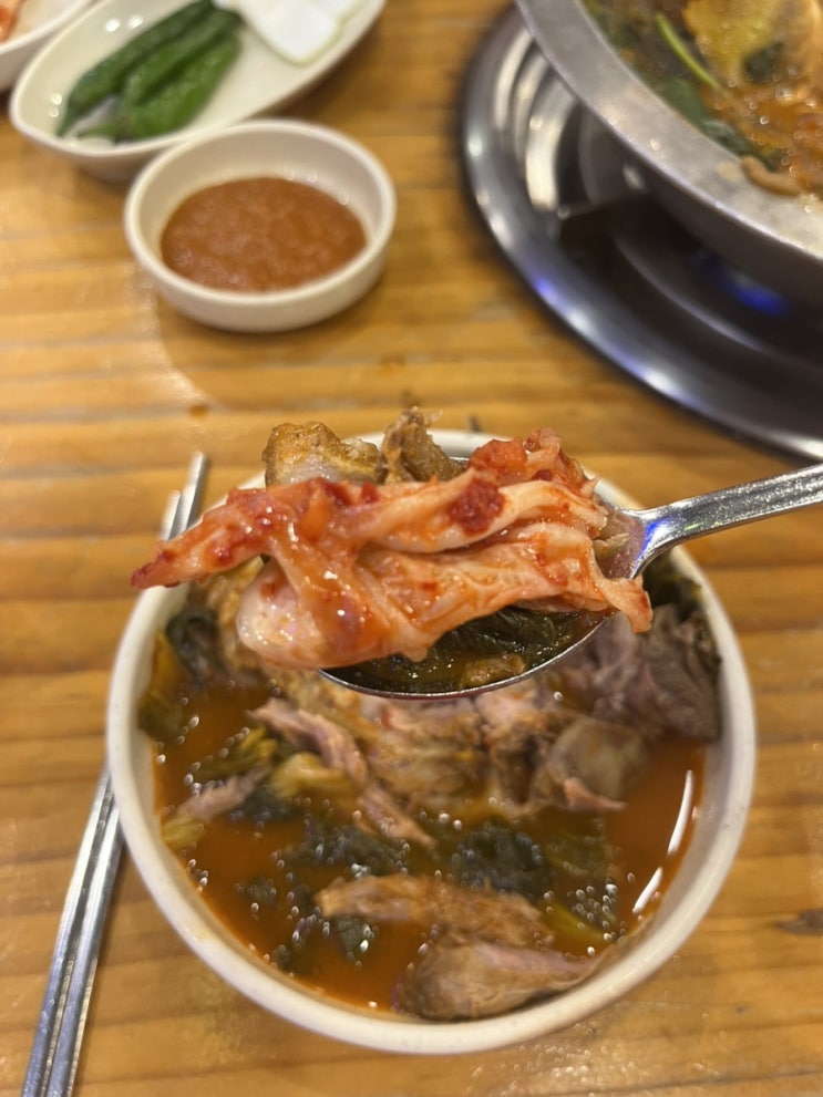  서울 동대문구 장안동 맛집 정대감감자탕 추천