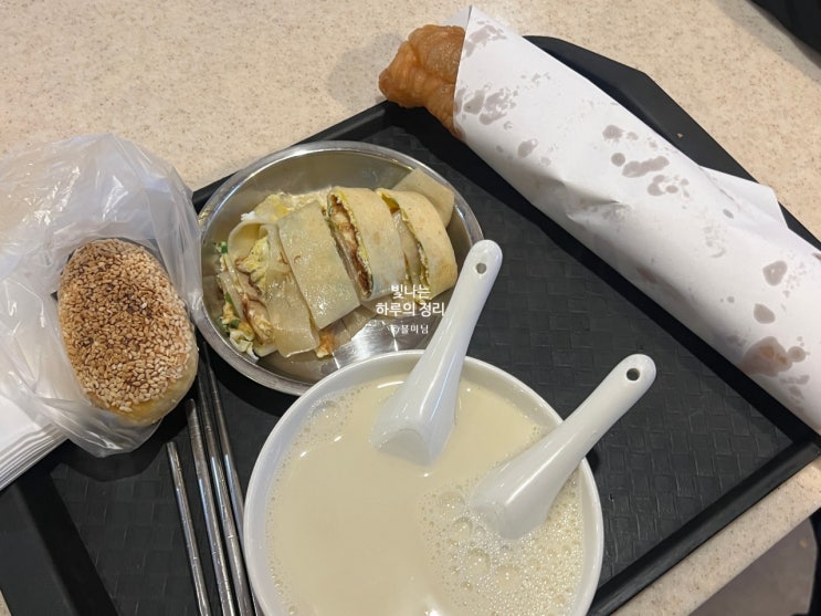 대만 조식 푸항또우장 추천 메뉴 미슐랭맛집