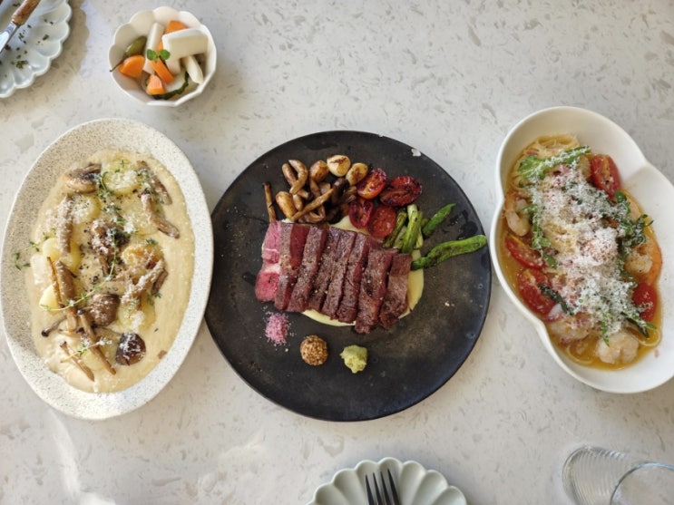 [창원 귀산 맛집] 해든 양식당  바다뷰 양식 데이트코스 (뇨끼·스테이크 후기)