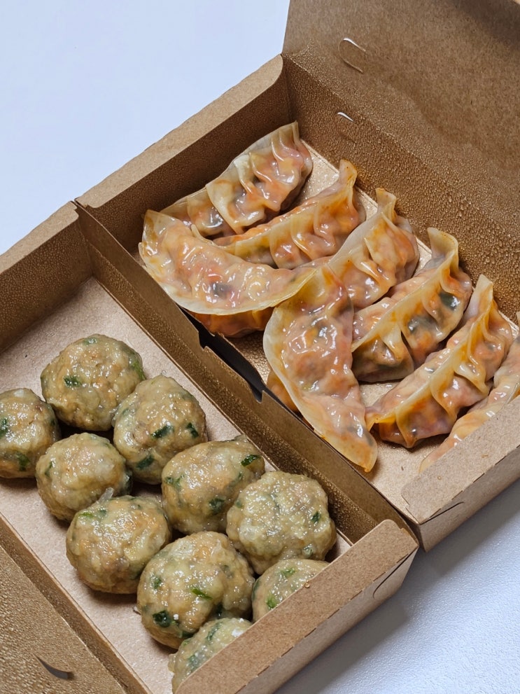  안산 중앙역 굴림만두, 교자만두 포장 맛집 아담만두 안산중앙점