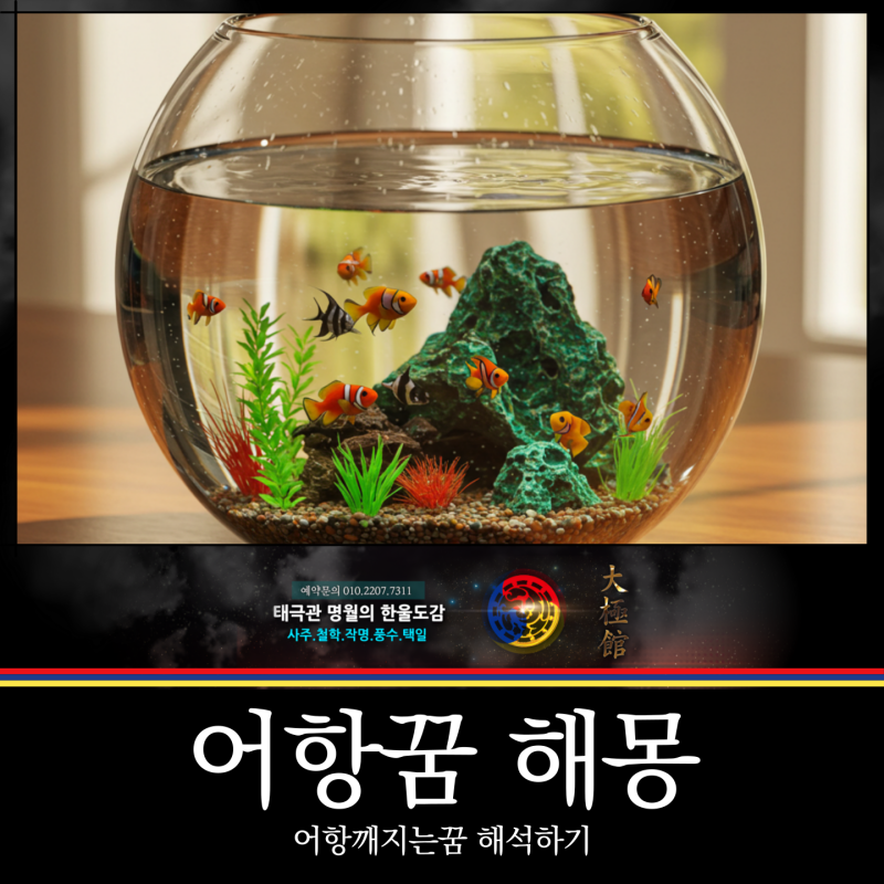 어항꿈 해몽, 어항깨지는꿈 해석하기