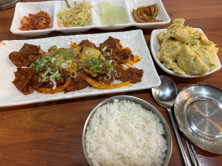  [안암역] 가성비로 든든하게 고려대학교 앞 혼밥 제육볶음 맛집 <우승식당>