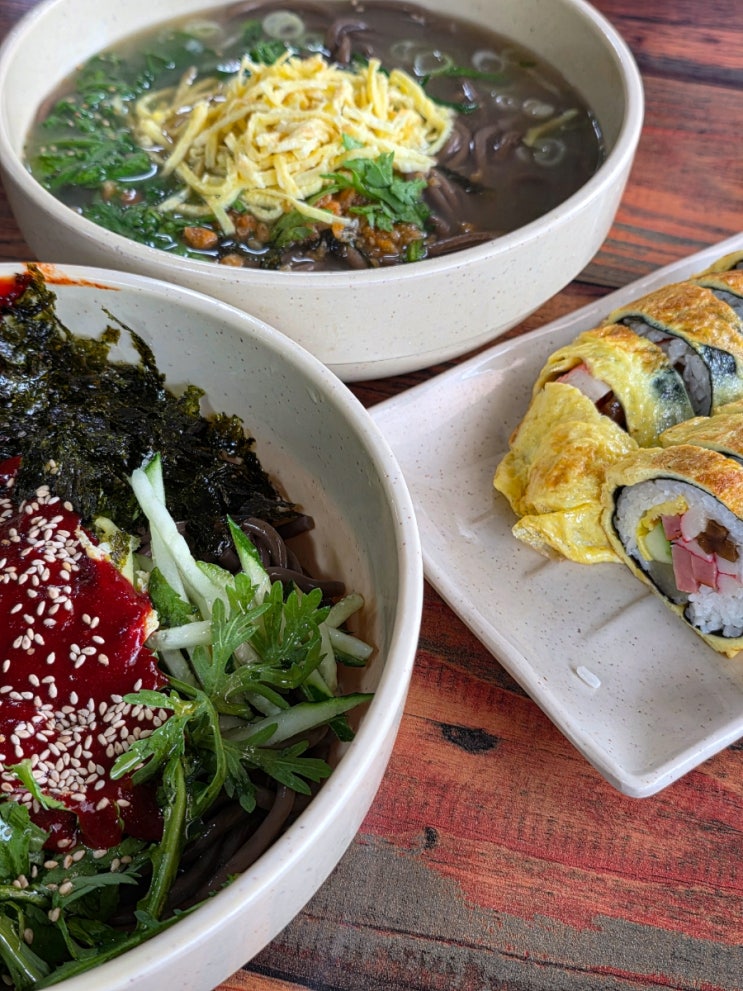  인천 숭의동 맛집 오목골 즉석메밀우동 내돈내산 후기