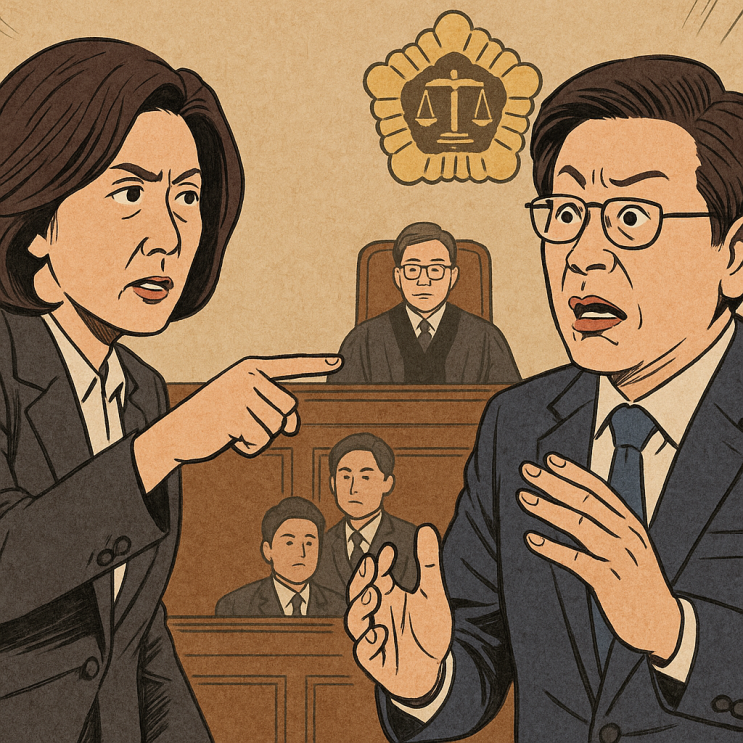 “<b>나경원</b>, 이재명 대통령 불법<b>대북송금 재판</b> 즉시 <b>재개</b> 촉구!... 