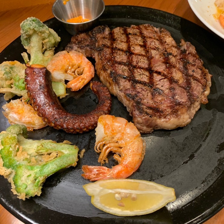  아웃백스테이크하우스 목동점 위치, 메뉴, 주차정보 [나의 오목교 맛집 일지]