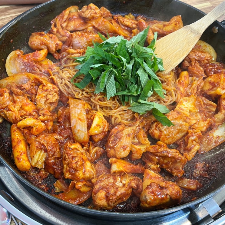  송도 맛집 닭갈비 장가닭갈비 회식 가족모임 추천