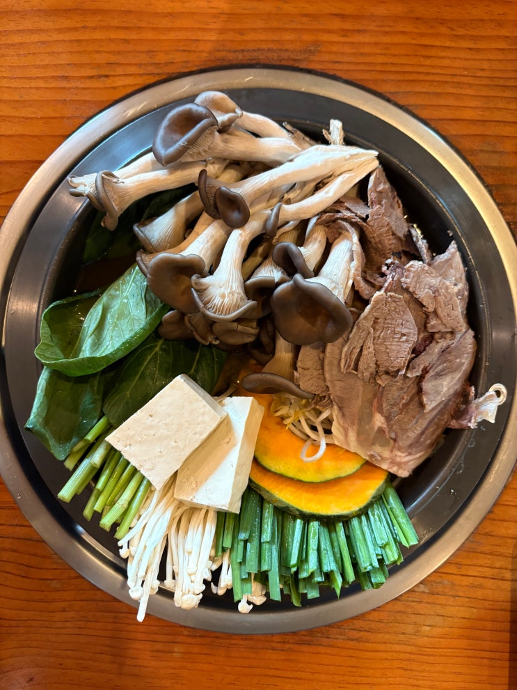  경기도 포천 고모리 맛집 동이손만두 만두전골 해물파전 내돈내산 후기