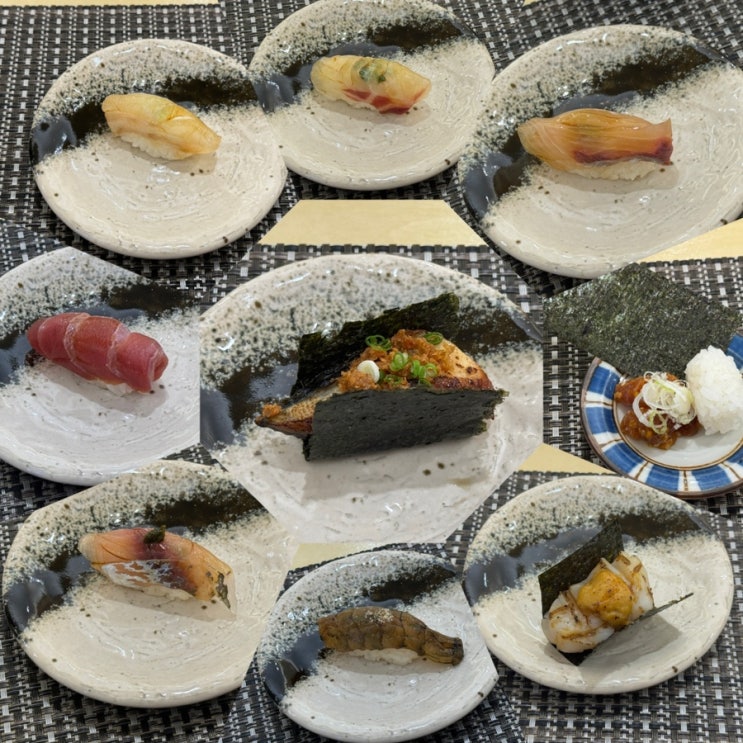  강남 스시 오마카세 맛집 스시도 런치 방문 후기