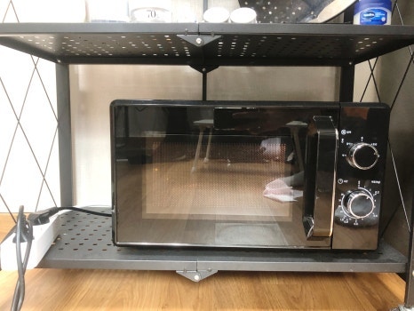 홈플래닛 전자레인지 다이얼식 20L 블랙 1년 사용 후기
