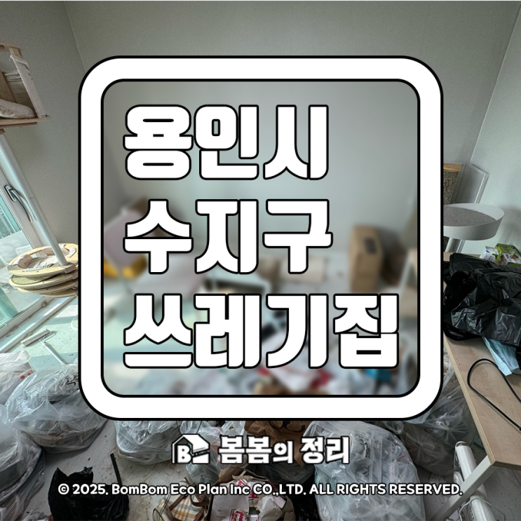  용인시 수지구 쓰레기집 청소 초파리 반려동물 전문청소