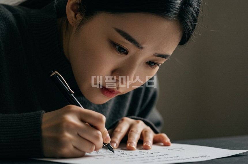 사기 탄원서 작성법 7단계, 어렵다면 대필마스터로! 관련 사진