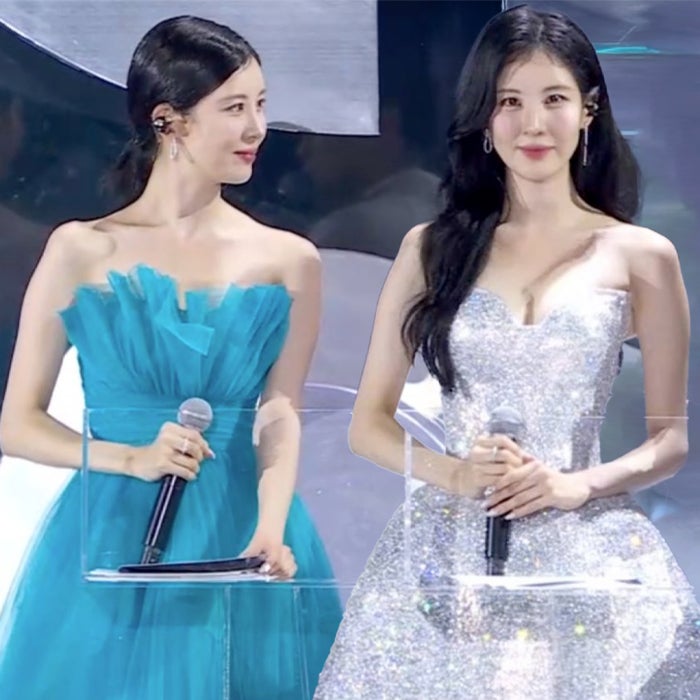 어제 TMA 시상식 서현 말 안 되는 드레스핏