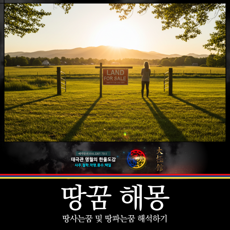 땅꿈 해몽, 땅사는꿈 및 땅파는꿈 해석하기