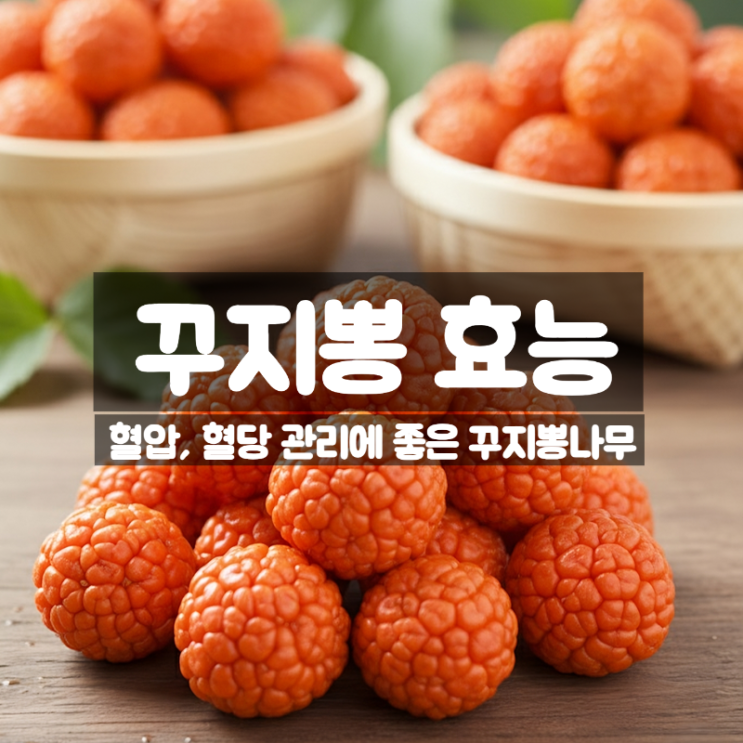  꾸지뽕 나무 효능 부작용 먹는법 보관법 - 차 즙 분말로 혈당 조절
