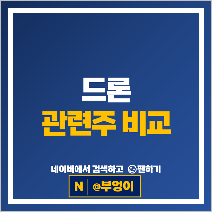 한국 드론 관련주 쎄트렉아이 한화에어로스페이스 베셀 주가 KT 대한항공 엠씨넥스 주식
